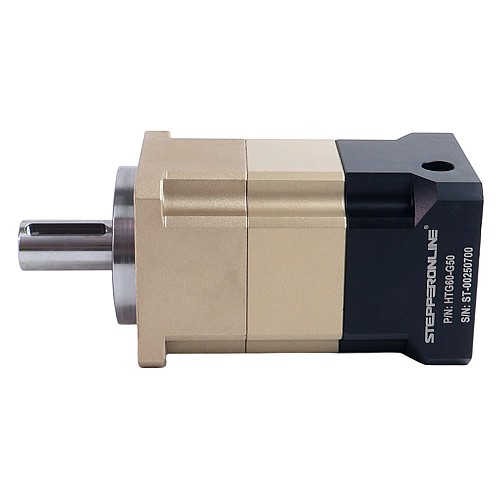 HTG シリーズ 60mm 50:1 ヘリカル遊星減速機 バックラッシュ 5arcmin サーボモーター用 IP65 - HTG60-G50 | StepperOnline