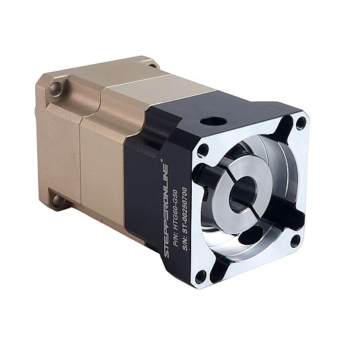 HTG シリーズ 60mm 50:1 ヘリカル遊星減速機 バックラッシュ 5arcmin サーボモーター用 IP65 - HTG60-G50 | StepperOnline