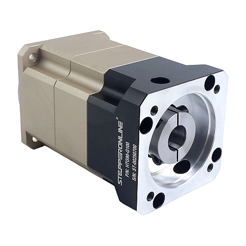 HTG シリーズ 90mm 100:1 ヘリカル遊星減速機 バックラッシュ 5arcmin サーボモーター用 IP65 - HTG90-G100 | StepperOnline
