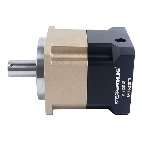 HTG シリーズ 90mm 5:1 ヘリカル遊星減速機 バックラッシュ 3arcmin サーボモーター用 IP65 - HTG90-G5 | StepperOnline