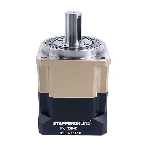 HTG シリーズ 90mm 5:1 ヘリカル遊星減速機 バックラッシュ 3arcmin サーボモーター用 IP65 - HTG90-G5 | StepperOnline