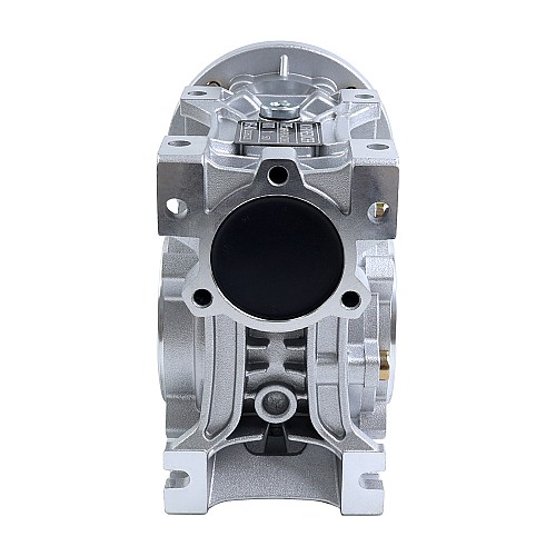 MRVR040 ウォームドライブギアボックス 50:1 比 φ11mm 入力シャフト 63B14 モーター入力フランジ付き