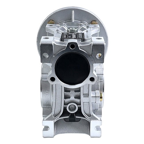 MRVR040 ウォームドライブギアボックス 30:1 比 φ14mm 入力シャフト 71B14 モーター入力フランジ付き