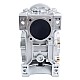 MRVR063 ウォームドライブギアボックス 20:1 比 φ14mm 入力シャフト 71B14 モーター入力フランジ付き