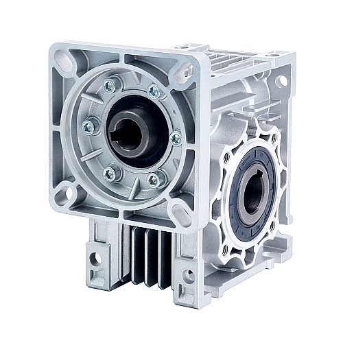 15:1 ウォームギアボックス NMRV50 ウォームギア減速機 19mm 入力シャフト径 - NMRV50-G15-D19 | StepperOnline
