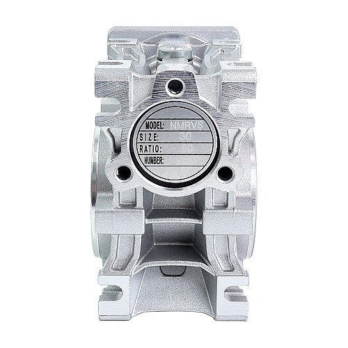 50:1 ウォームギアボックス NMRVS30 ウォームギア減速機 11mm 入力シャフト径 - NMRVS30-G50-D11 | StepperOnline