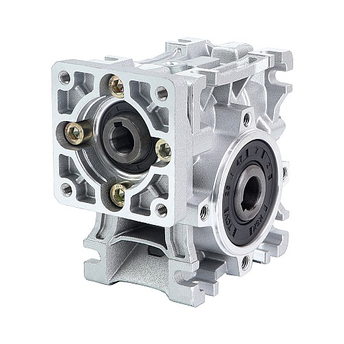 50:1 ウォームギアボックス NMRVS30 ウォームギア減速機 11mm 入力シャフト径 - NMRVS30-G50-D11 | StepperOnline