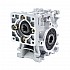 50:1 ウォームギアボックス NMRVS30 ウォームギア減速機 11mm 入力シャフト径