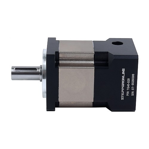 TG シリーズ 40mm 20:1 遊星ギアボックス バックラッシュ サーボ モーター用 20 分角 - TG40-G20 | StepperOnline TG シリーズ 40mm 20:1 遊星ギアボックス バックラッシュ サーボ モーター用 20 分角 - TG40-G20 | StepperOnline