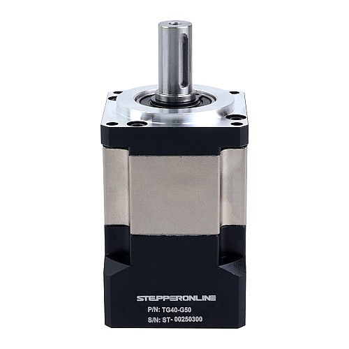 TG シリーズ 40mm 50:1 遊星ギアボックス バックラッシュ サーボ モーター用 20 分角 - TG40-G50 | StepperOnline TG シリーズ 40mm 50:1 遊星ギアボックス バックラッシュ サーボ モーター用 20 分角 - TG40-G50 | StepperOnline