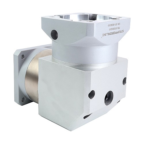 RTG シリーズ 90mm 10:1 直角遊星ギアボックス バックラッシュ 10arc-min サーボモーター用 - RTG90-G10 | StepperOnline