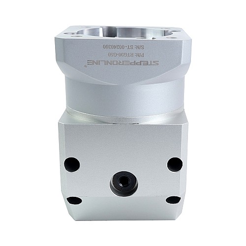 RTG シリーズ 90mm 50:1 直角遊星ギアボックス バックラッシュ 15arc-min サーボモーター用 - RTG90-G50 | StepperOnline