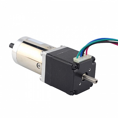 Nema11ステッパーL=31mm、リアシャフトとネジ穴のギア比100:1ギアボックス付き Nema11ステッパーL=31mm、リアシャフトとネジ穴のギア比100:1ギアボックス付き