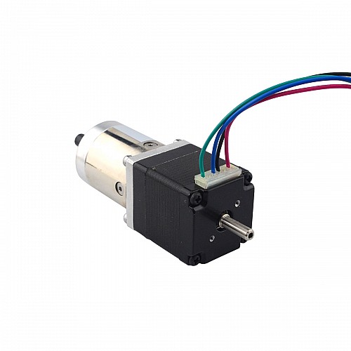 Nema11ステッパーL=31mm、リアシャフトとネジ穴のギア比27:1ギアボックス付き Nema11ステッパーL=31mm、リアシャフトとネジ穴のギア比27:1ギアボックス付き