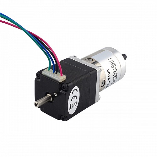 Nema11ステッパーL=31mm、リアシャフトとネジ穴のギア比27:1ギアボックス付き Nema11ステッパーL=31mm、リアシャフトとネジ穴のギア比27:1ギアボックス付き