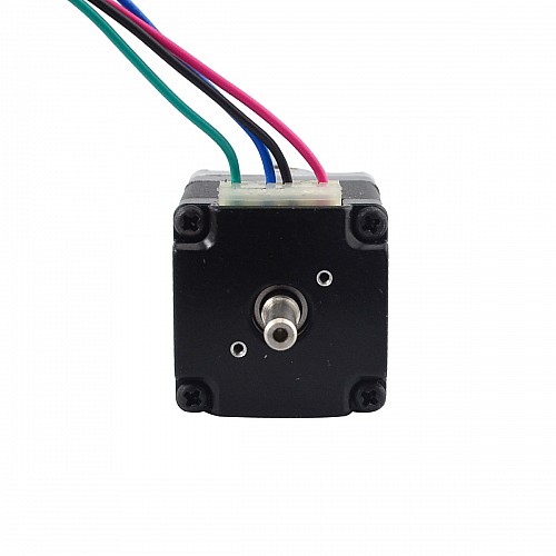 Nema 11 ステッパー L=31mm、リアシャフトとネジ穴付き ギア比 5:1 ギアボックス Nema 11 ステッパー L=31mm、リアシャフトとネジ穴付き ギア比 5:1 ギアボックス