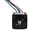 Nema 11 ステッパー L=31mm、リアシャフトとネジ穴付き ギア比 5:1 ギアボックス Nema 11 ステッパー L=31mm、リアシャフトとネジ穴付き ギア比 5:1 ギアボックス