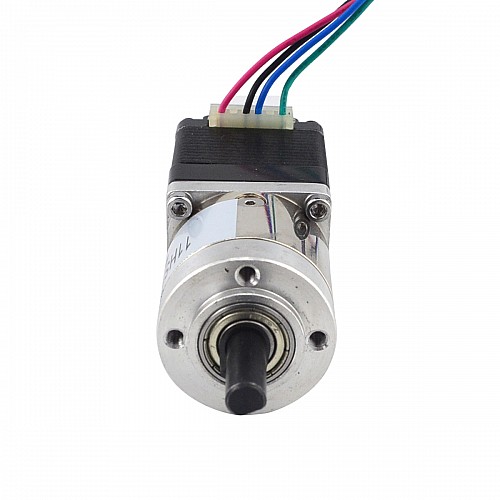 Nema 11 ステッパー L=31mm、リアシャフトとネジ穴付き ギア比 5:1 ギアボックス Nema 11 ステッパー L=31mm、リアシャフトとネジ穴付き ギア比 5:1 ギアボックス