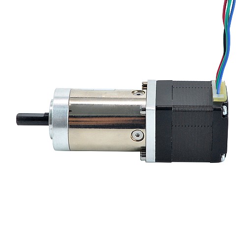 Nema11ステッピングモーターバイポーラL=32mm、ギア比100:1遊星ギアボックス付き - 11HS12-0674S-PG100 | StepperOnline Nema11ステッピングモーターバイポーラL=32mm、ギア比100:1遊星ギアボックス付き - 11HS12-0674S-PG100 | StepperOnline
