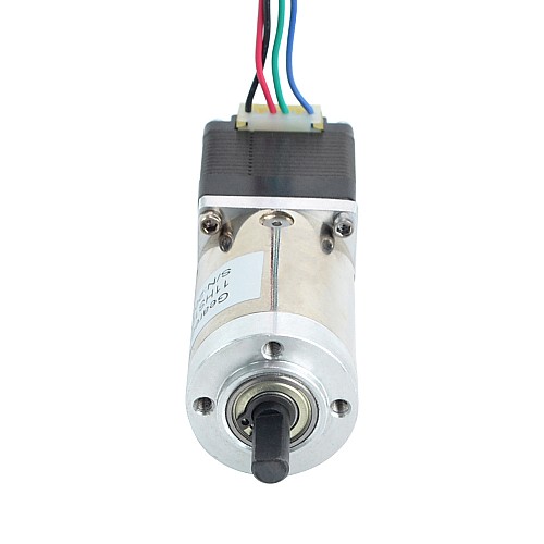 Nema11ステッピングモーターバイポーラL=32mm、ギア比100:1遊星ギアボックス付き - 11HS12-0674S-PG100 | StepperOnline Nema11ステッピングモーターバイポーラL=32mm、ギア比100:1遊星ギアボックス付き - 11HS12-0674S-PG100 | StepperOnline