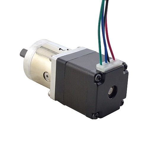 Nema11ステッピングモーターバイポーラL=31mm、ギア比5:1遊星ギアボックス付き