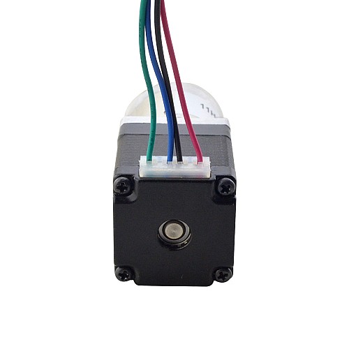 Nema11ステッピングモーターバイポーラL=31mm、ギア比5:1遊星ギアボックス付き