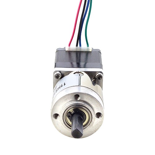 Nema11ステッピングモーターバイポーラL=31mm、ギア比5:1遊星ギアボックス付き