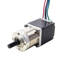 Nema11ステッピングモーターバイポーラL=31mm、ギア比5:1遊星ギアボックス付き