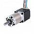 Nema 11 ステッピングモーター バイポーラ L=33mm 減速比20:1 EGシリーズプラネタリーギアボックス