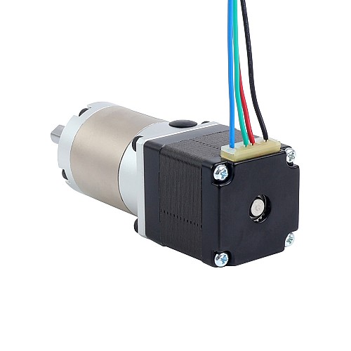 Nema 11 ステッピングモーター バイポーラ L=33mm 減速比20:1 EGシリーズプラネタリーギアボックス - 11HS12-0704S-EGS20 | StepperOnline