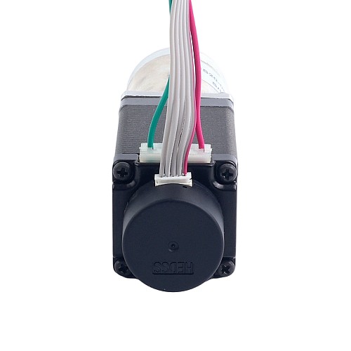 Nema 11 クローズドループ ギア付きステッピングモータ L=51mm ギア比 100:1 エンコーダ 300PPR - 11HS20-0674D-PG100-E22-300 | StepperOnline