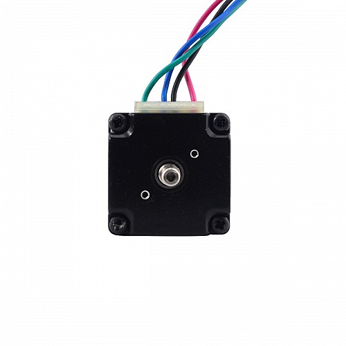 Nema11ステッパーL=51mm、リアシャフトとネジ穴とギア比14:1ギアボックス付き Nema11ステッパーL=51mm、リアシャフトとネジ穴とギア比14:1ギアボックス付き