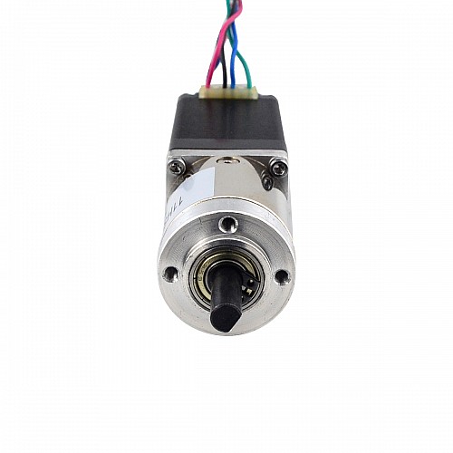 Nema11ステッパーL=51mm、リアシャフトとネジ穴とギア比14:1ギアボックス付き Nema11ステッパーL=51mm、リアシャフトとネジ穴とギア比14:1ギアボックス付き