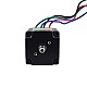 Nema11ステッパーL=51mm、リアシャフトとネジ穴とギア比51:1ギアボックス付き
