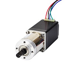 Nema 11 ステッピング モーター バイポーラ L=51mm、ギア比 27:1 遊星ギアボックス