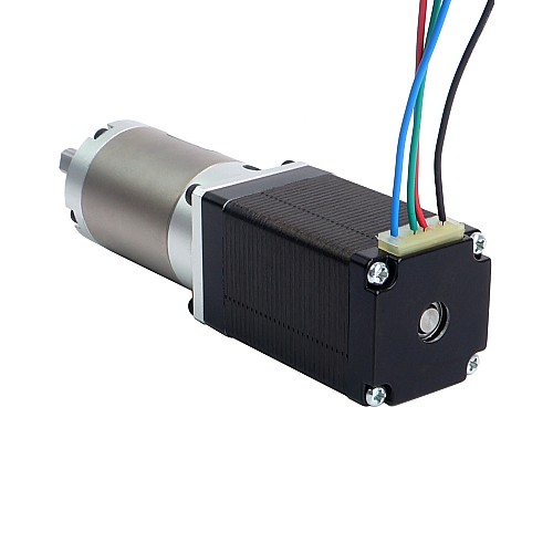 Nema 11 ステッピングモーター バイポーラ L=51mm 減速比100:1 EGシリーズプラネタリーギアボックス - 11HS20-0704S-EGS100 | StepperOnline