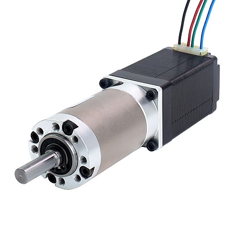 Nema 11 ステッピングモーター バイポーラ L=51mm 減速比100:1 EGシリーズプラネタリーギアボックス - 11HS20-0704S-EGS100 | StepperOnline