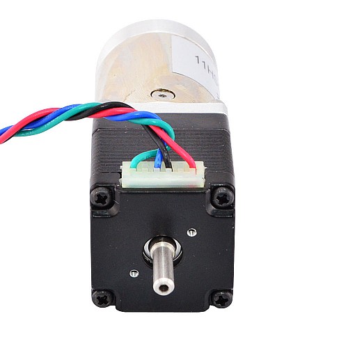 Nema 11 ステッパー L=31mm、リアシャフトとネジ穴付き ギア比 100:1 ギアボックス Nema 11 ステッパー L=31mm、リアシャフトとネジ穴付き ギア比 100:1 ギアボックス