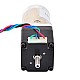 Nema 11 ステッパー L=31mm、リアシャフトとネジ穴付き ギア比 100:1 ギアボックス Nema 11 ステッパー L=31mm、リアシャフトとネジ穴付き ギア比 100:1 ギアボックス