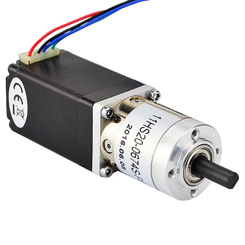 Nema 11 ステッピング モーター バイポーラ L=51mm ギア比 19:1 遊星ギアボックス Nema 11 ステッピング モーター バイポーラ L=51mm ギア比 19:1 遊星ギアボックス