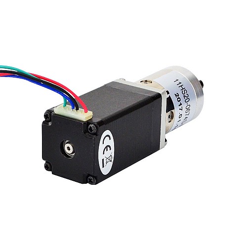 Nema 11 ステッピング モーター バイポーラ L=51mm、ギア比 27:1 遊星ギアボックス Nema 11 ステッピング モーター バイポーラ L=51mm、ギア比 27:1 遊星ギアボックス