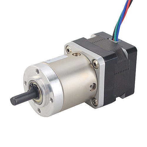 Nema14ステッピングモーターバイポーラL=28mm、ギア比19：1遊星ギアボックス付き