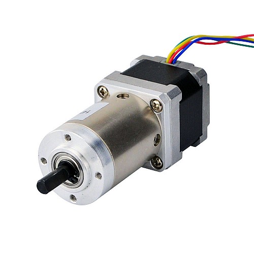 Nema 14 ステッピング モーター バイポーラ L=33mm ギア比 100:1 遊星ギアボックス