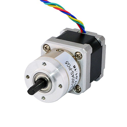 Nema 14 ステッピング モーター バイポーラ L=33mm ギア比 5:1 遊星ギアボックス