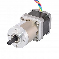 Nema 14 ステッピング モーター バイポーラ L=34mm ギア比 51:1 遊星ギアボックス