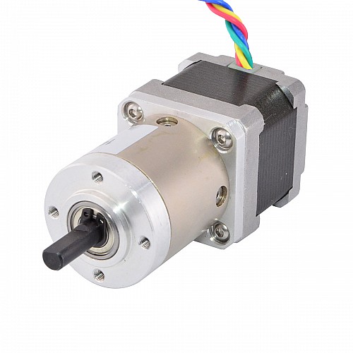 Nema 14 ステッピング モーター バイポーラ L=33mm ギア比 51:1 遊星ギアボックス Nema 14 ステッピング モーター バイポーラ L=33mm ギア比 51:1 遊星ギアボックス