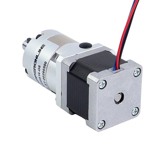 Nema 14 ステッピングモーター バイポーラ L=34mm 減速比5:1 EGシリーズプラネタリーギアボックス - 14HS13-1004S-EGS5 | StepperOnline