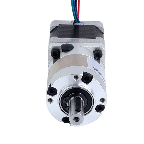 Nema 14 ステッピングモーター バイポーラ L=34mm 減速比5:1 EGシリーズプラネタリーギアボックス - 14HS13-1004S-EGS5 | StepperOnline