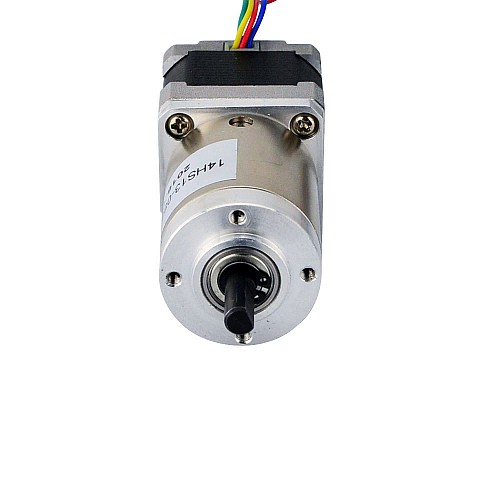 Nema 14 ステッピング モーター バイポーラ L=33mm ギア比 100:1 遊星ギアボックス