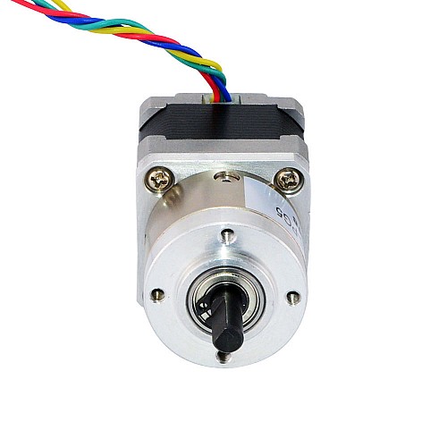 Nema 14 ステッピング モーター バイポーラ L=33mm ギア比 5:1 遊星ギアボックス